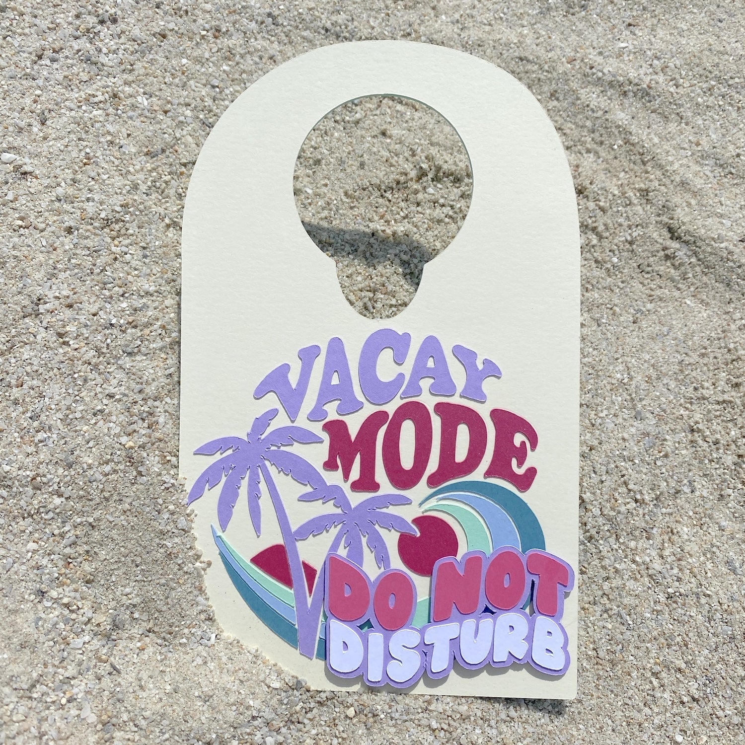 vacation door hanger