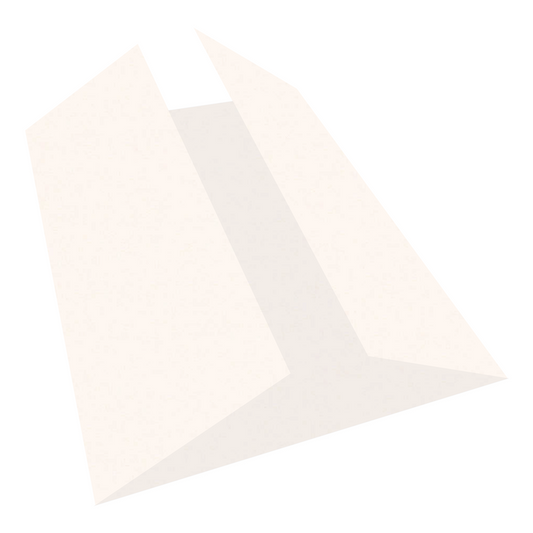 Vellum White Gate Fold Cards-Cardstock Warehouse