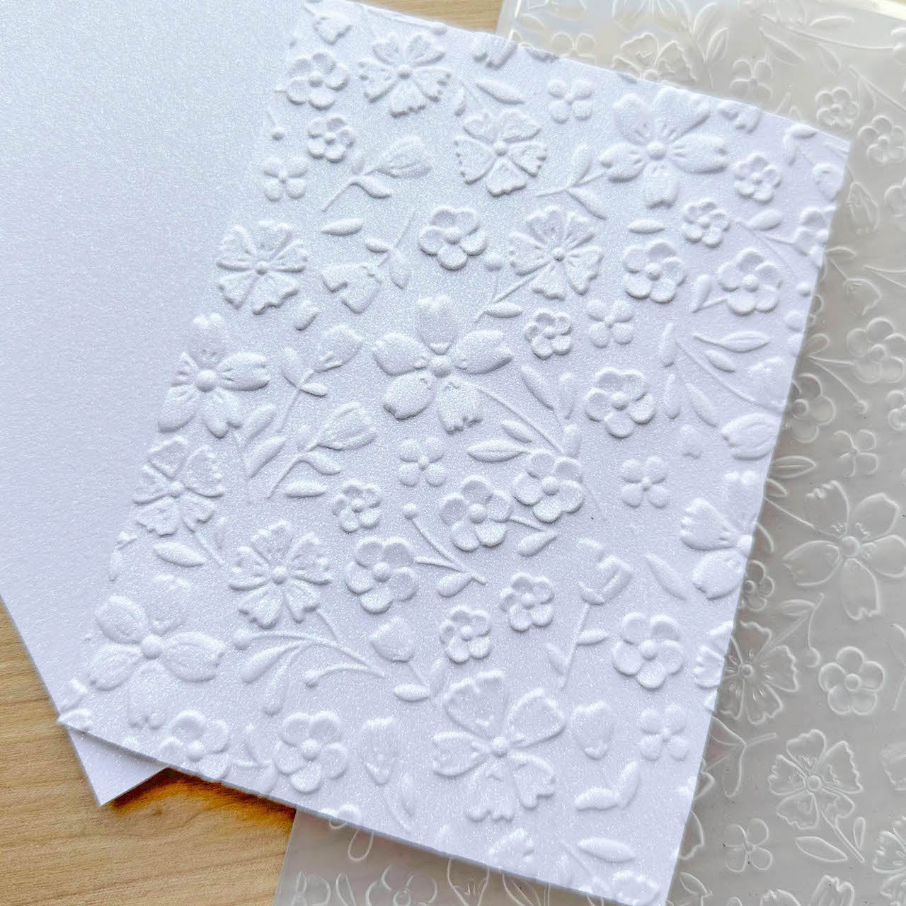 White Diamond Print Inkjet Glitter-Cardstock Warehouse